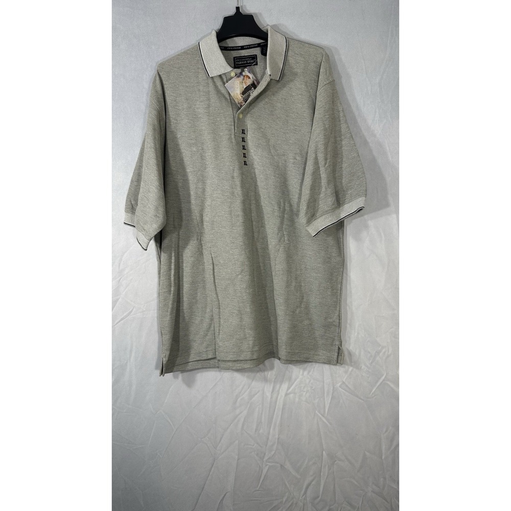 fairway sport golf Polo NEW‎ Short Sleeve Gray Men's Size XL